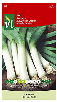 Poireau Bleu de Solaise Graines - Qualités nutritives et culinaires