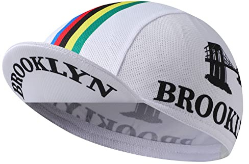 BikingBros Casquette de Cyclisme Noire - en Polyester - Doublure Respirante et Anti-Transpiration