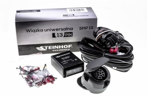 STEINHOF SMP-13 Kit elettrico per gancio traino cablaggio Compatibilità con VW Golf IV Hatchback 1J1 Golf VII Hatchback 5G1, BQ1, BE1, BE2 GOLF VI 5K1 Golf V Hatchback 1K1 TIGUAN 5N TOURAN 1T1, 1T2