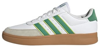adidas Herren Breaknet 2.0 Shoes Schuhe, FTWR White/Court Green/solar Slime, 43 1/3 EU