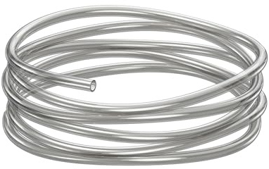 Pawfly Tuyau Bulleur Aquarium Aquarium Airline Tuyau 2 m Noir Standard 4-6 mm Tuyau pour Pompe à air Aquarium Tuyau Flexible résistant aux Plis Pur PVC pour Aquarium Jardin Terrarium Bassin