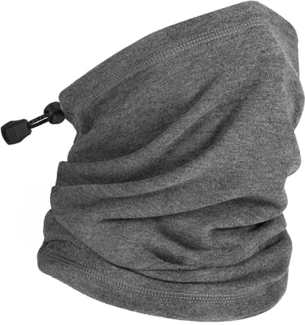 Foatcox Hiver Cache Cou Homme Femme, Multifonctionnelle écharpe Coupe-Vent avec Bande Élastique, Gaiter Masque Chaude pour la Course à Pied, le Cyclisme, l'escalade, la Randonnée Sports de Plein Air