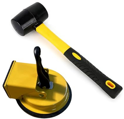 Ekoama Ventouse en silicone pour pose de parquet en bois - 11,8 cm