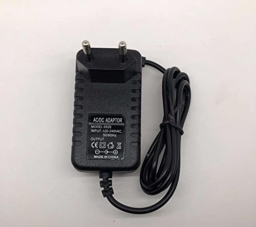 9V 2A Center Negative Adapter Compatible with Boss RC-30 Looper RC-50 XL Loop Station Pedal Roland RC30 RC50 Power Supply Cord Cable PS Wall Home Charger Mains PSU