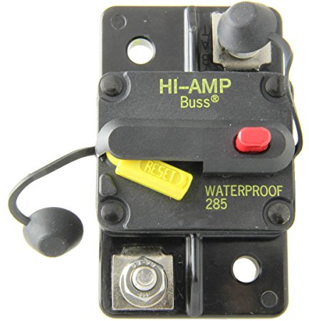 Bussmann CB285-50 Surface-Mount Circuit Breakers, 50 Amps