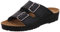 Rohde Herren, Männer, Pantoletten, Slipper,schluepfschuhe,Slides,Slip-ons,Backless Slipper,Mules,Gartenschuhe,sommerclogs,SCHWARZ,46 EU / 11 UK