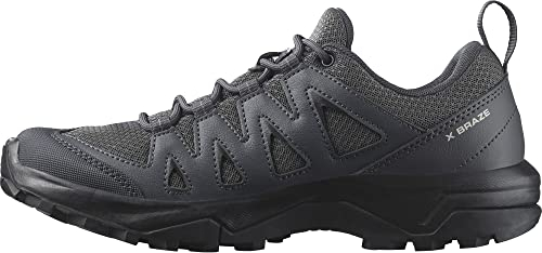 Salomon X Braze Damen Outdoorschuhe, Hiking-Basics, Sportliches Design, Vielseitiger Einsatz, Pewter, 39 1/3