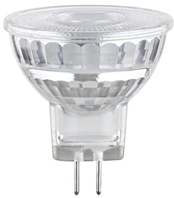 Paulmann 28978 Standard 12V LED Reflektor GU4 12V 1er-Pack 1,8W 184lm 35mm Silber Glas 2700K - Warmweiß Leuchtmittel