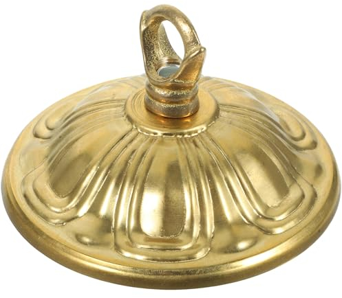 PRETYZOOM Deckenbaldachin Aus Reinem Kupfer Für Pendelleuchten Montageplatte Für Kronleuchter Hängelampen Und Deckenleuchten Für Kreative -beleuchtungslösungen Wohnräumen Restaurants