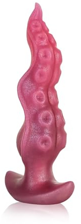 SXOVO Plug Anal Gode Tentacule en Silicone Liquide Butt Plug pour Massage de la Prostate et Stimulation Vaginale Sex Toys Anals pour Femme Homme (M)