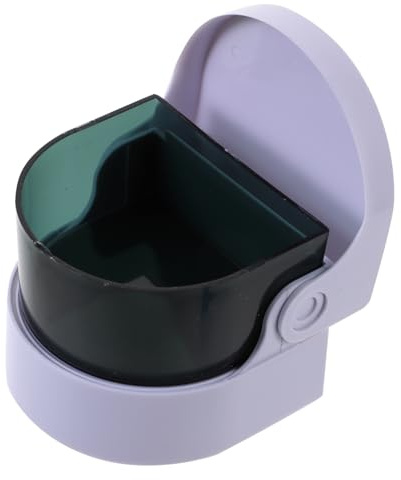 Homoyoyo Limpiadora de Joyas y Dentaduras Postizas 250Ml Blanca Limpieza de Joyas y Alineadores Portátil para Uso Doméstico Coleccionistas y Profesionales