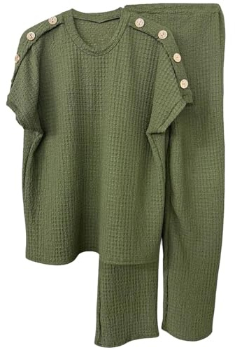 BESTITALIANUK 2 Piece Sets Tracksuit for Women Casual Summer Travel Vacation Outfits Short Sleeve Sweatsuits Matching Wide Leg Crop Pants Track_suits Lounge Sets