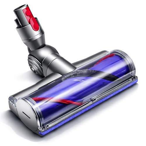 Kavalay Cepillo Motorizado Compatible con Dyson V7 V8 V10 V11 V15 SV10 SV11 SV12 SV14, Cabezal Aspirador para Moquetas y Suelos Duros, Accesorio de Recambio para Aspiradora sin Cable.