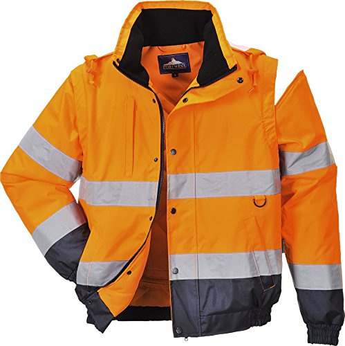 Portwest Blouson 2-en-1 HiVis, Couleur: Jaune, Taille: XL, C468YERXL