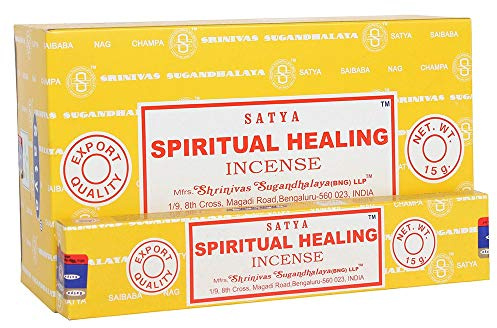 Nag Champa Satya - Incienso curativo espiritual (15 g)