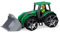 Lena 04537 - TRUXX² Traktor mit Frontschaufel, Nutzfahrzeug ca. 34 cm, robuster Trecker mit Schaufel und vollbeweglicher Spielfigur, für Kinder ab 2 Jahre, Spielfahrzeug grün/schwarz