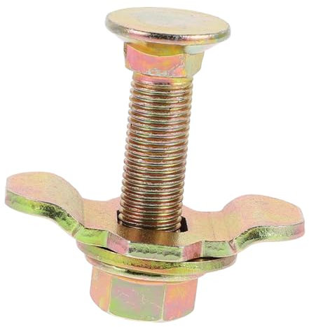 Alipis Bloqueo De Riel para RV Riel Roscado para RV para Remolque Sistema De Anclaje Simple Incluye Tuerca y Perno Diseño Doble Orejeta Fácil para Caja De Camioneta