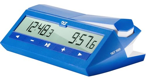 DGT 1500 Horloge numérique d'échecs Bleue