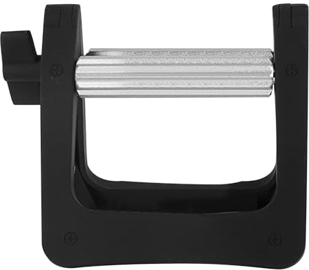LALADEFIEE Exprimidor de Aluminio Dental Tubo para y de Pasta Tinte en Negro Sencilla Aleación Plástico, Herramienta de Cabello para Uso Baño y Peluquería
