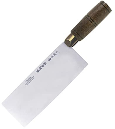 Dexter Russell S5197W Traditional (08140) Chinese Chef's/Cook's Knife, 7 x 2-3/4, Wide, Stain-Free, high-Carbon Steel, Walnut Handle, Made in USA‌​‍​​‌‌‌​‍​‌​​‌​‍​​‌‌‌‌​‍​​‌‌​‌‍​​‌‌​​‍​​‌‌‌‌​‍