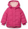 Amazon Essentials Mädchen Schwerer Daunenmantel Mit Kapuze, Wasserabweisend, Rosa, 8 Jahre
