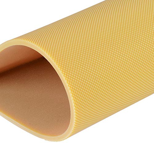 Shoe Sole Repair Rubber Soling Sheet, Shoes Bottom Repairing Material, 3.5mm Thickness (Honey Yellow)