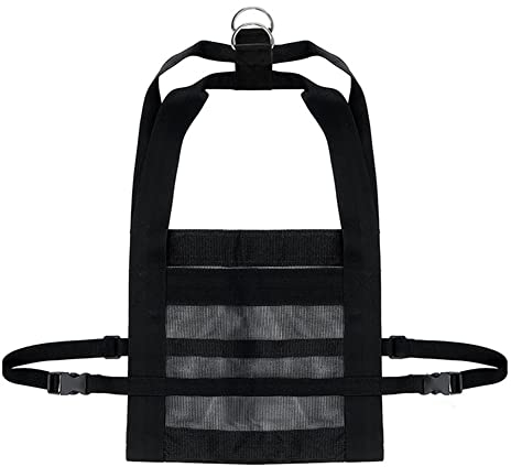 1 Stück schwarze Nylon-Wiegetasche, für Lamm, Kalb, Schwein, Babywiegegerät, für kleine Tiere