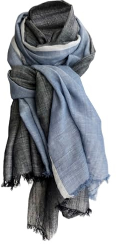 Écharpe En Coton Et Lin 1 Pièce, Écharpe Douce, Écharpe Pour Hommes, Écharpe Longue, Écharpe Chaude, Accessoires Vestimentaires