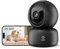 WOOX Indoor Security Camera, 2K 3MP Wi-Fi Camera with 360° Pan/Tilt, Smart Pet, Dog, Baby Monitor, AI Motion/Sound Detection, Two-Way Audio, Night Vision, Work with Alexa (R4040-V8)