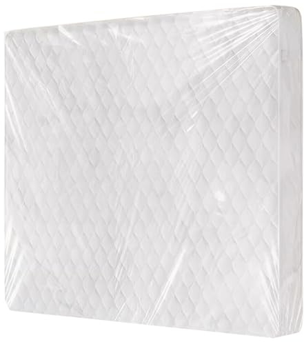 Madrasskydd 180 x 200 cm av plast – förvaringsväska för madrasser – skydd för förvaring, flyttning – med praktisk dragkedja