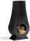 Gartenkamin Avangardo Gartenofen H 108cm zum Heizen und Grillen Terrassenofen aus Naturstahl Kamin CookKing