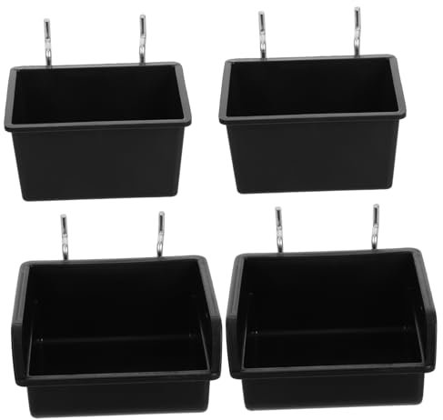 GETAJGHSD 4pièces Porte-vis Bacs Pour Panneaux Perforés Boîte à Vis Organisateur De Rangement Pour Vis Bacs De Rangement Pour Panneaux Perforés Boîtes à Outils Porte-clés Organisateurs
