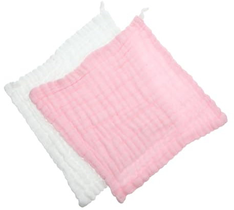 TOYANDONA 2stücke Spucktücher Aus Baumwolle Weiche Und Saugfähige Waschlappen Für Neugeborene Zum Burpen Und Reinigen