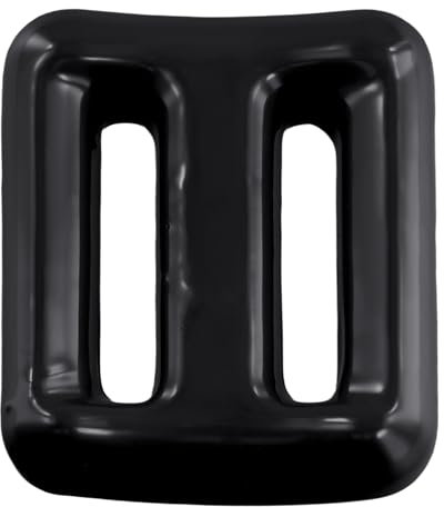 casstaly Tauchgewichte für Gerätetauchen, Gewichtsgürtel, Beschichtetes Blei, Tauchgewichte, Beschichtete Tauchgewichte, Tauchgürtelgewichte 1500 G, Schwarz