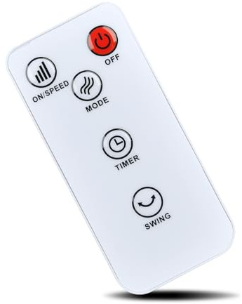 ZWP Replacement Remote Control for Uthfy Oscillating Bladeless Tower Fan 03/001