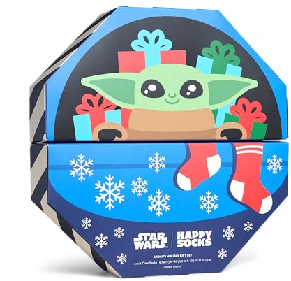 Happy Socks STAR WARS™ 6er-Pack Grogu’s Weihnachtsgeschenkset