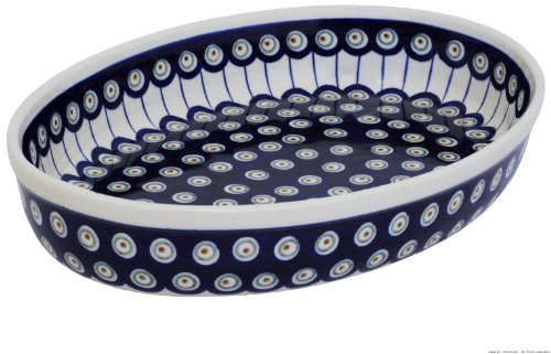 Bunzlauer Keramik 8 - Fuente ovalada para horno (23 x 31 x 6 cm, 1,8 L, para 3-4 personas)