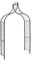 Selections Tuscan Metal Decorative Garden Arch with Ground Spikes
