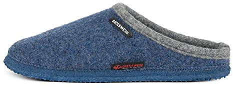 GIESSWEIN Hausschuhe Dannheim - Warme Filz-Pantoffeln für Damen & Herren, rutschfeste Pantoletten, Unisex Slippers aus Wolle