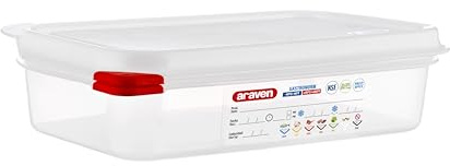 Araven Gastronorm Ermetico 1. 4 L. 1,8 265 x 162 x 65