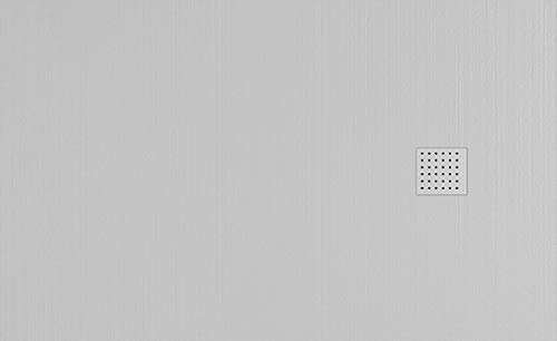 Plato DE Ducha Resina Mod. LAROC Carga Mineral Y Gel Coats (Crema, 90 X 70)