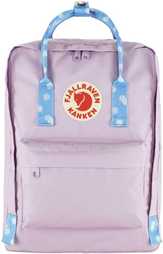 Fjällräven Unisex Kånken Rucksack, Pastel Lavender/Confetti, One Size