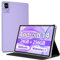 Tablet 11 Pollici Android 14 con 24GB RAM +256GB ROM (Espandibile Fino a 1 TB), Face ID, Widevine L1, Octa-Core 2.0 GHz, 5G Wi-Fi, GPS, 8000mAh, HD 1280 x 800 Incell IPS, Tablet con Custodia, Porpora