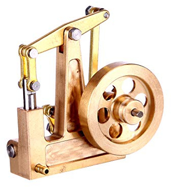 Dampfmaschine Modell, Balance Type Mini Pure Copper Steam Engine Model Kit Ohne Kessel, Schreibtischdekoration Kreatives Sammlerstück Geschenk Für Jugendliche Und Erwachsene