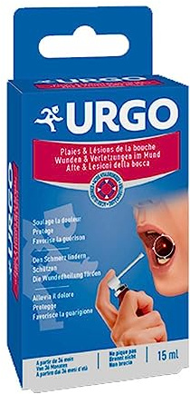 Urgo Afte e Piccole Ferite della Bocca Spray - 15 Ml