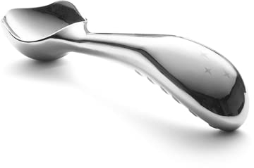 Midnight Scoop Stainless Steel Ice Cream Scoop for Hard Ice Cream (Dishwasher Safe Ice Cream Spade) Steel