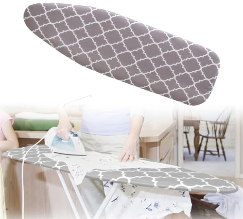 Copriasse Da Stiro 90x30cm 100x34cm 110x34cm 120x38cm, 100% Cotone Copertina Copertura Asse Da Stiro Per Stirare Facile E Veloce, Foderina Da Stiro Anti Bruciatura ( Color : A , Size : 12x35(30x90cm)