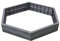 Garantia Ergo Hochbeet-System XL Wood 6 Paneele inkl. Verbinder - Blumentopf, Hochbeete für Garten, Pflanzkübel Groß Außen, Blumenkasten, Blumentopf Hoch, Blumenkübel, Blumenkübel Outdoor