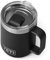 YETI Rambler Mug, Vacuum Insulated Stainless Steel Stackable Mug with Magslider Lid, Black, 10 oz (295 ml)