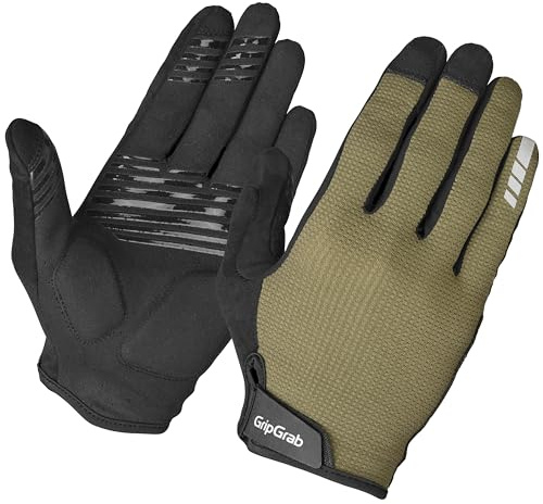 GripGrab EXPLR Padded Full Finger Summer Mountain Bike Gloves Long